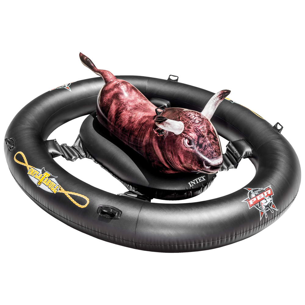 Materac do pływania plażowy nadmuchiwane RODEO 239x196x81 cm Intex 56280