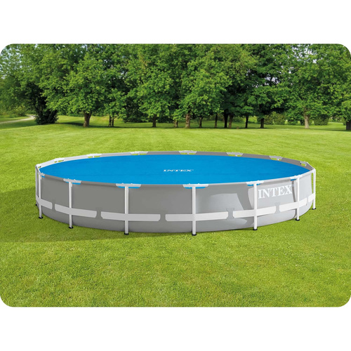 Pokrywa solarna na basen folia babelkowa mata termiczna 457 cm Intex 28013 