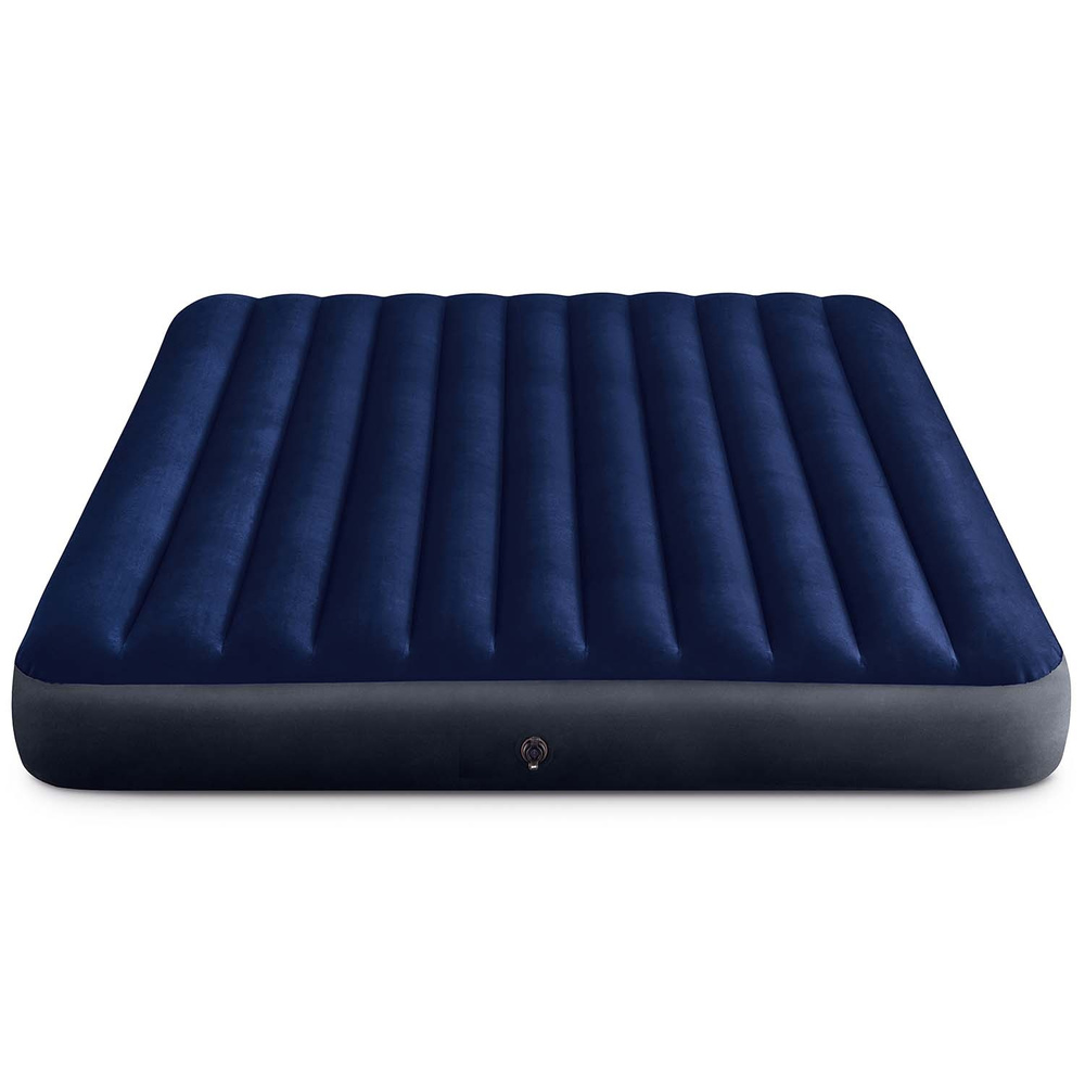 Materac dmuchany welurowy 183x203 cm Intex 64755