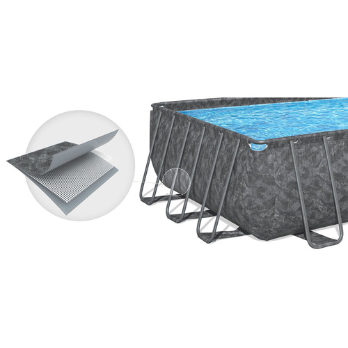 Bestway Basen stelażowy CAŁOROCZNY APX 365 732x366cm pompa drabinka 561KG