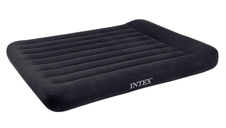 Materac dmuchany z wbudowaną poduszką 183 x 203 x 23 cm INTEX 66770