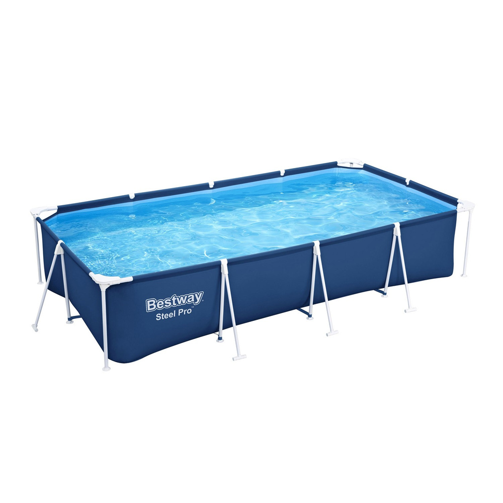 Basen Stelażowy Family Steel Pro 400x211x81 BESTWAY + Zestaw naprawczy