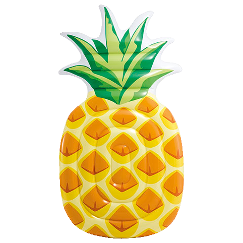 Materac dmuchany wyspa do pływania Ananas Intex 58761