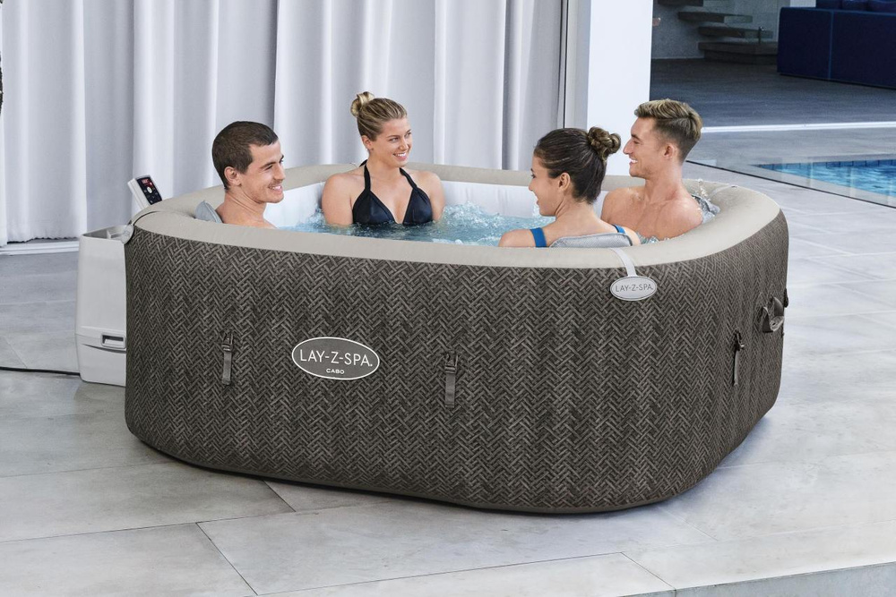 Bestway Lay-Z-Spa Cabo HydrotJet 6 hydromasaż 4-6os WiFi aplikacja 6001R