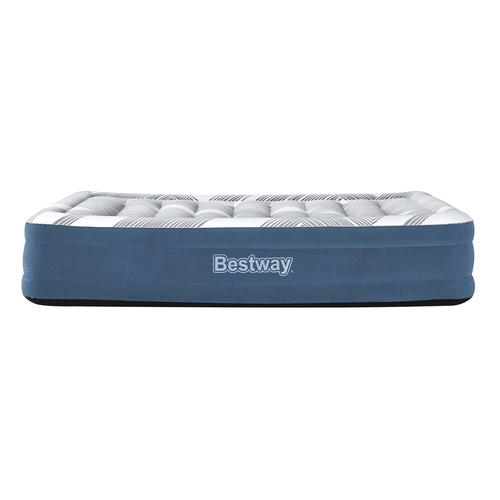 Bestway 2os wygodny materaca Queen 203x152x36cm wbudowana pompka  6712Y