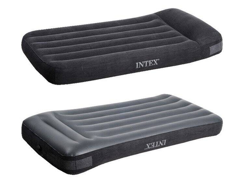 Materac dmuchany z wbudowaną poduszką 99 x 191 x 23 cm INTEX 66767