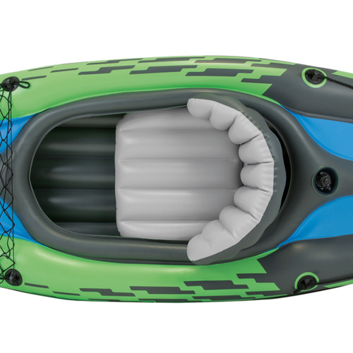 Kajak Challenger K-1 jednoosobowy + wiosła i pompka Intex 68305