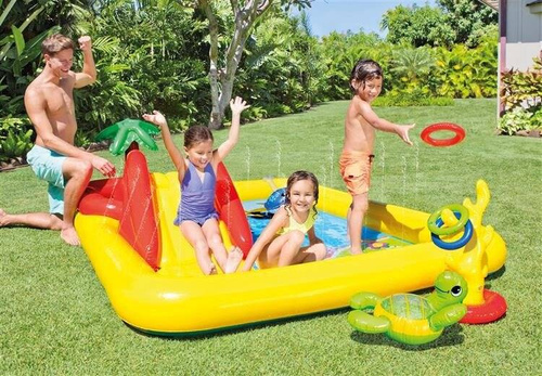 Dmuchany plac zabaw Ocean 254 x 196 x 79 cm Intex 57454