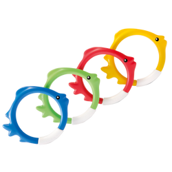 4x kółka obręcze do nurkowania pierścienie 55507 Intex