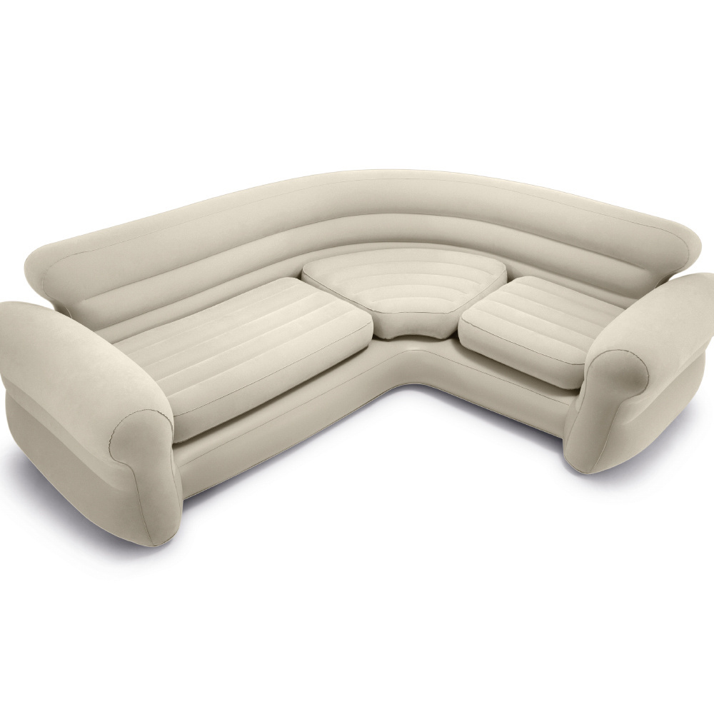 Dmuchana kanapa sofa narożnik  Intex 68575+ pompka 66640