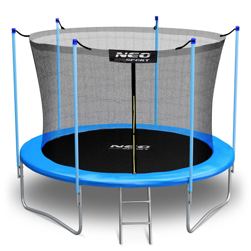 Trampolina ogrodowa 10ft/312cm z siatką wewnętrzną i drabinką