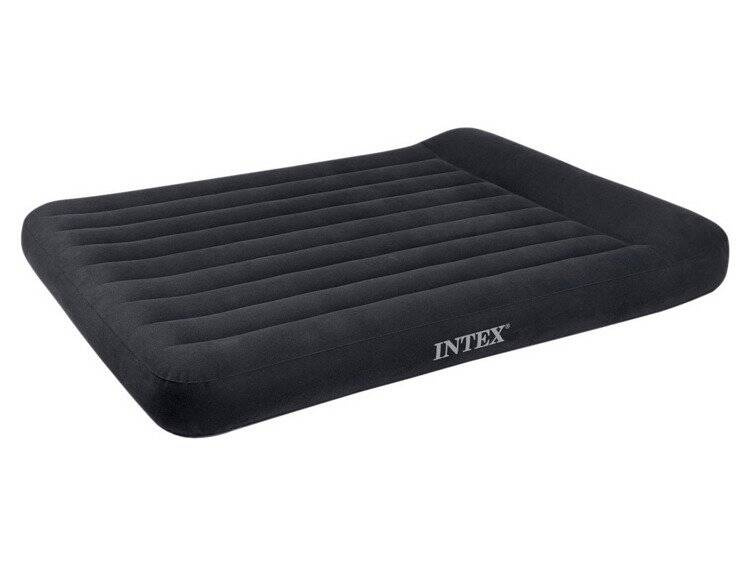 Materac dmuchany z wbudowaną pompką 152 x 203 x 23 cm INTEX 66781