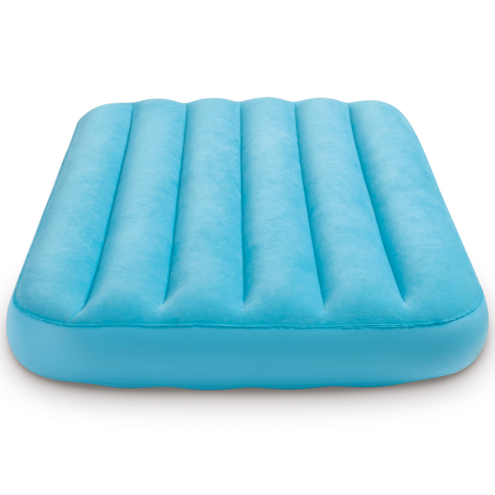 Materac welurowy dmuchany dla dzieci 88 x 157 x 18 cm INTEX 66803