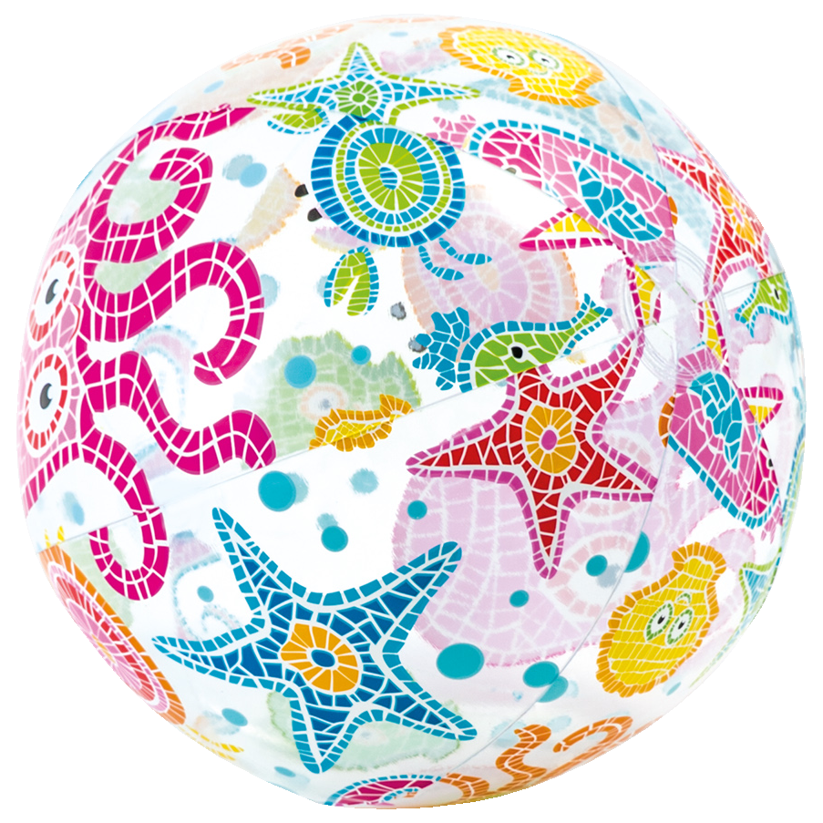 Dmuchana piłka plażowa rozgwiazdy 51 cm INTEX 59040