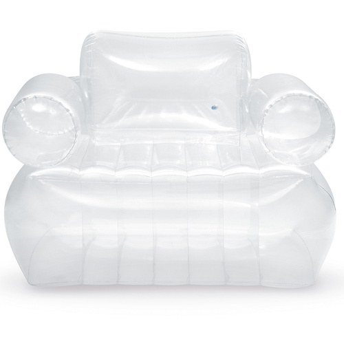 Fotel dmuchany sofa transparent 109z107x79 cm INTEX 66502