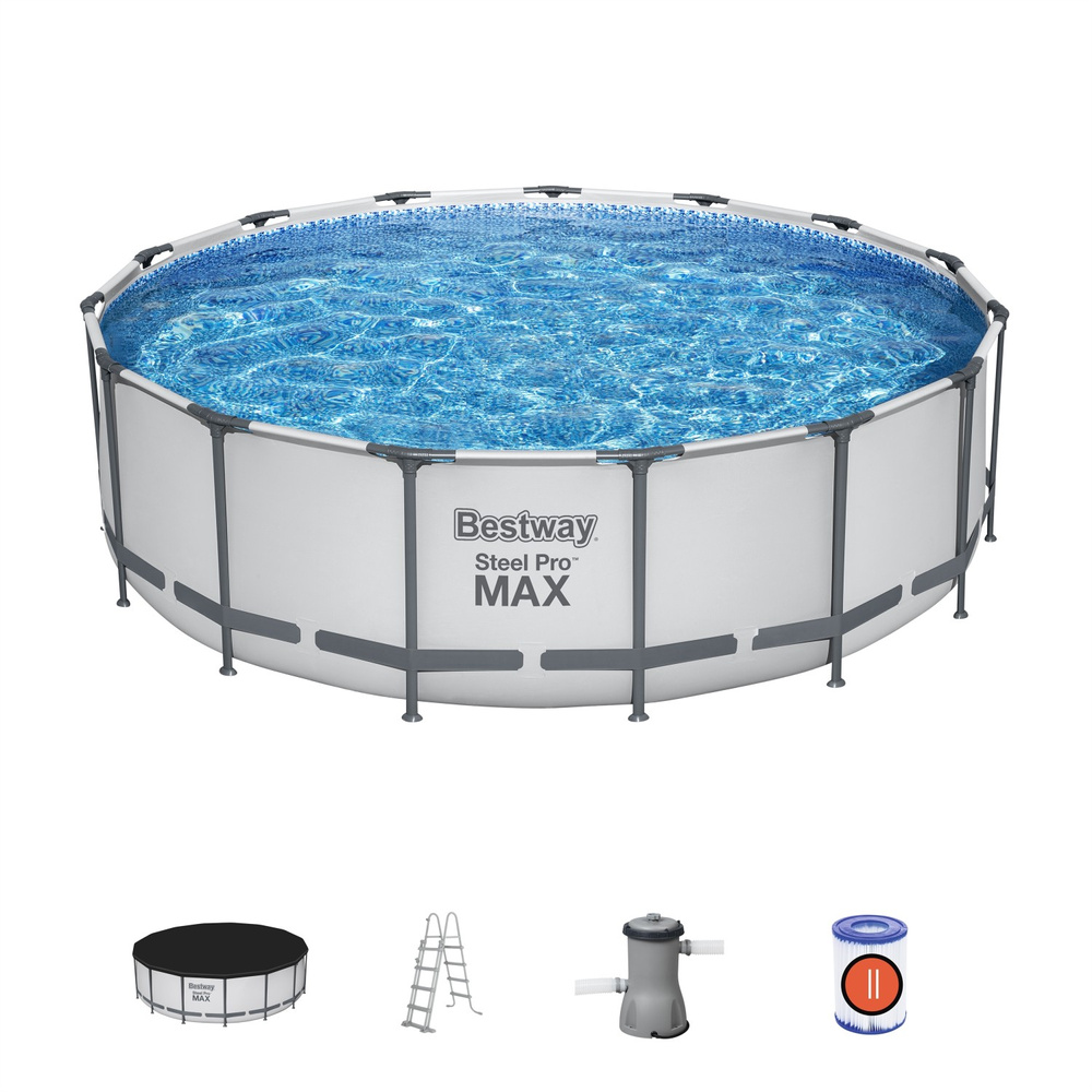 Basen ogrodowy stelażowy 457 x 122 cm 11w1 Bestway 56438