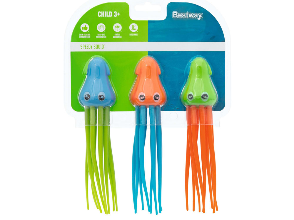 Bestway Ośmiorniczki do nurkowania 3 sztuki 26031