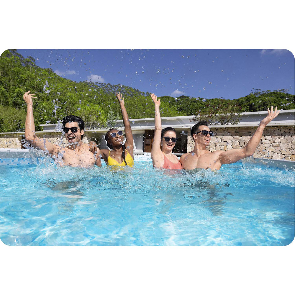 Basen ogrodowy stelażowy 488 x 305 x 107 cm 12w1 Bestway 56448