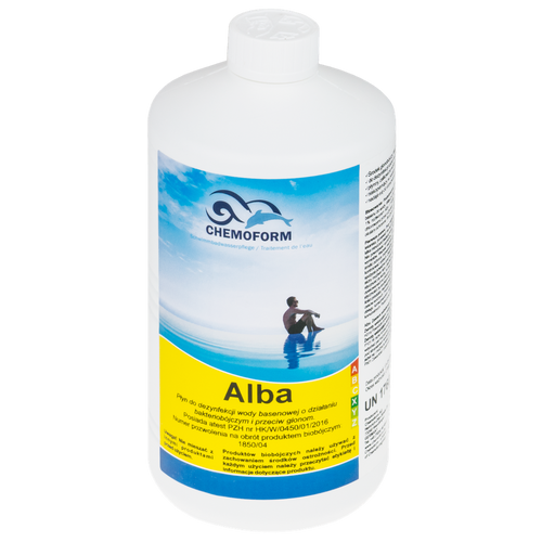 Zestaw chemii basenowej niemieckiej do wody basenu 4w1 alba tabletki multi