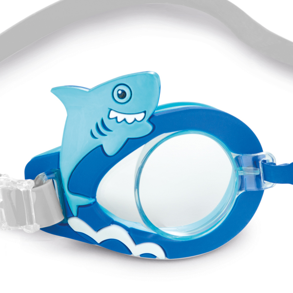 Okulary do pływania dla dziecka rekiny INTEX 55610