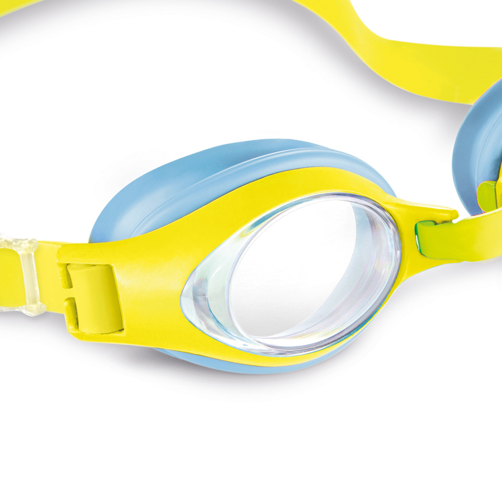 Okulary do pływania żółto- niebieskieINTEX 55611