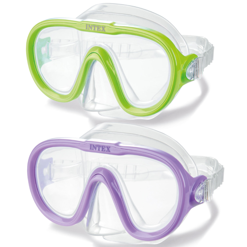 Okulary maska do nurkowania dla dzieci Intex 55916 żółta