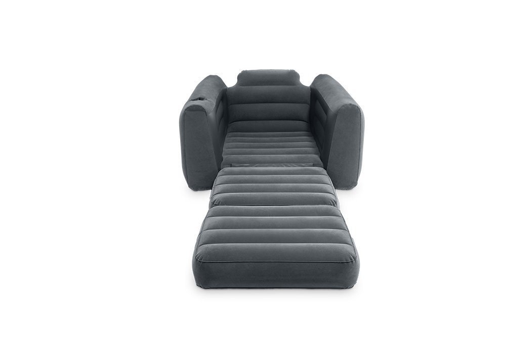 Rozkładany fotel - materac + pompka 66640 INTEX 66551 117x224x66 cm