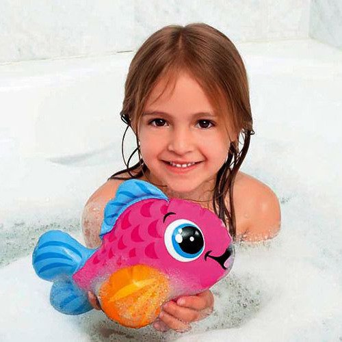 Zwierzątka do kąpieli - różowa rybka INTEX 58590