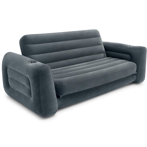 Rozkładana sofa dmuchana - łóżko 203 x 224 x 66 cm INTEX 66552